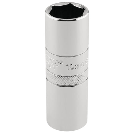 10mm-Thread-6-Point-Spark-Plug-Socket,-1/2"-Sq.-Dr.,-16mm