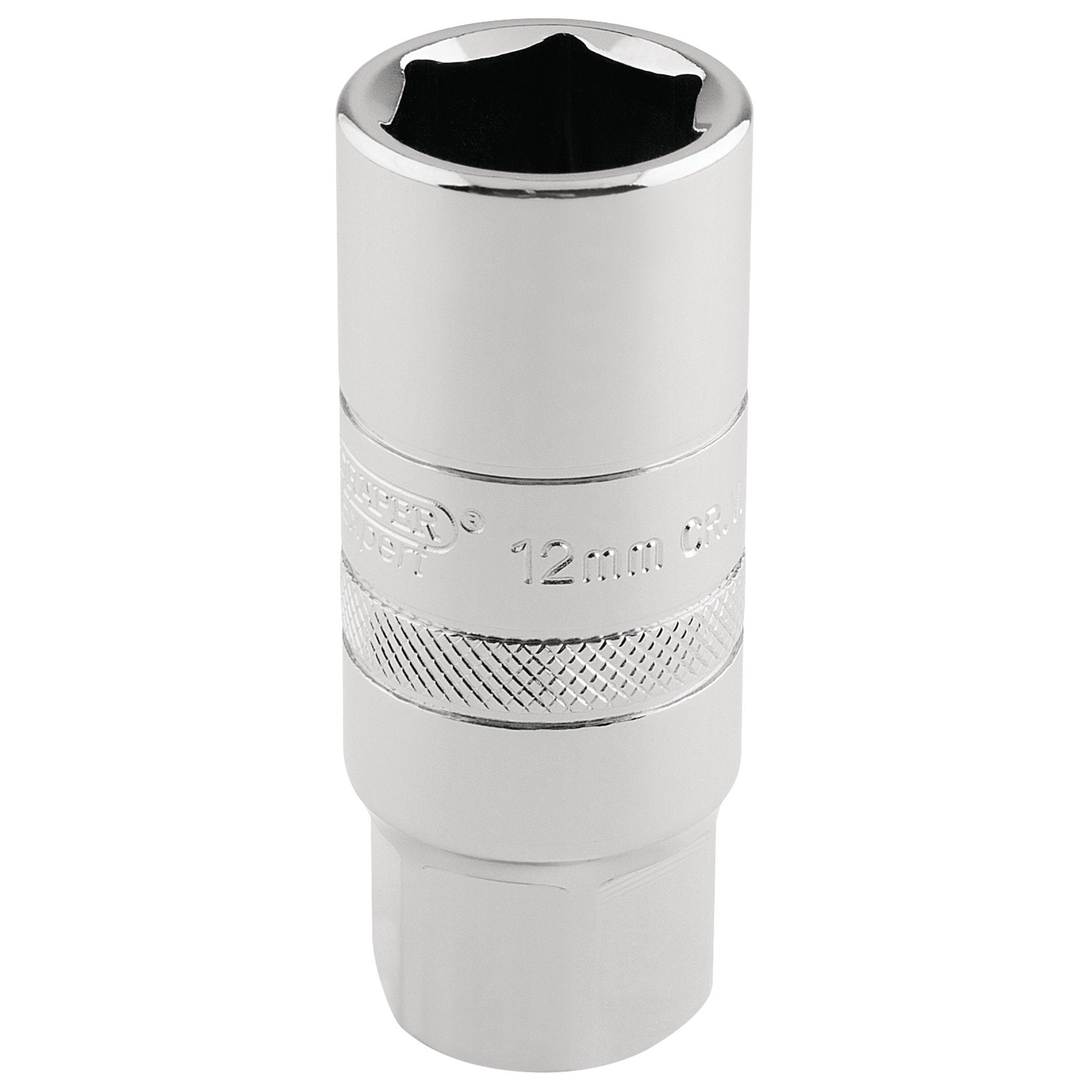 12mm-Thread-6-Point-Spark-Plug-Socket,-1/2"-Sq.-Dr.,-18mm