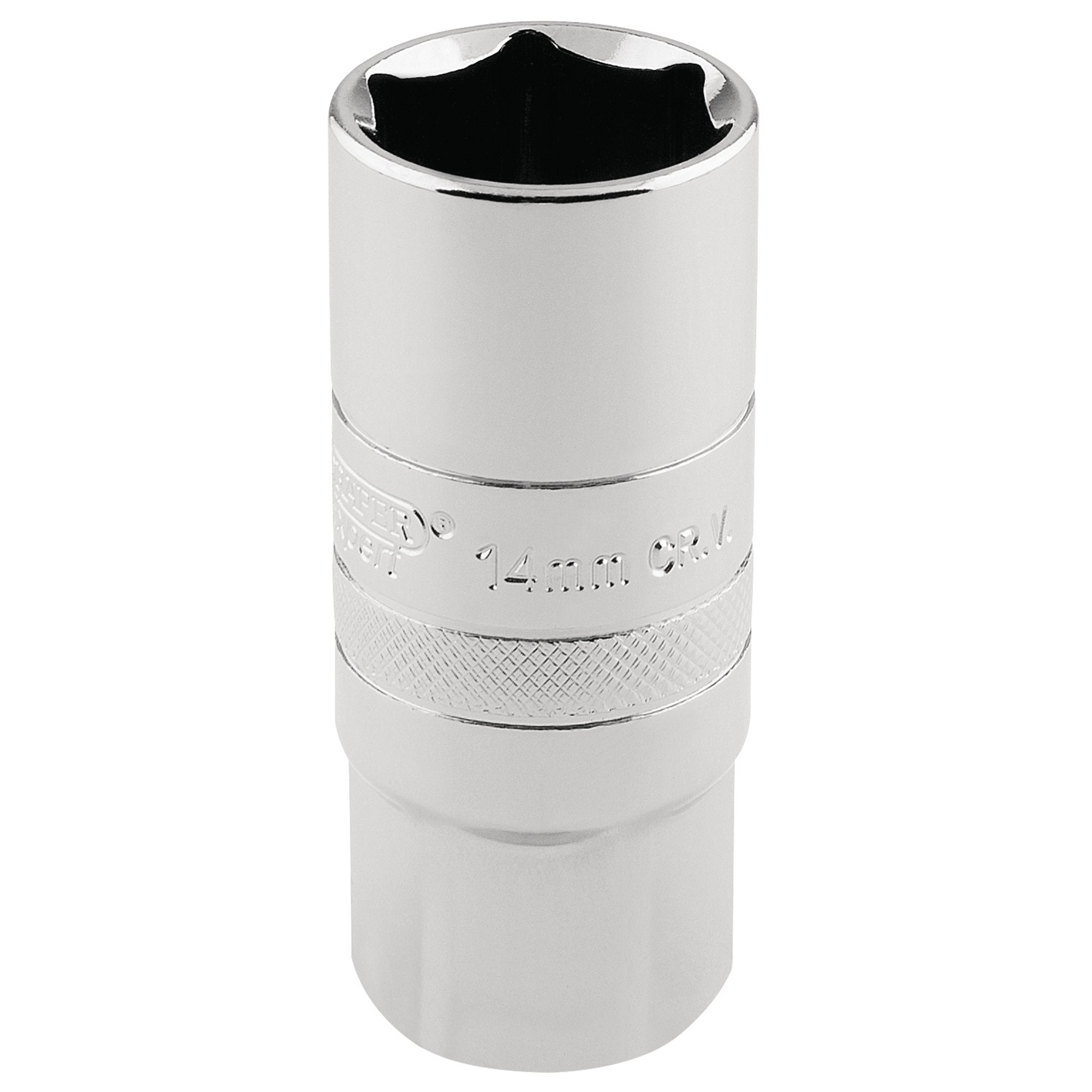 14mm-Thread-6-Point-Spark-Plug-Socket,-1/2"-Sq.-Dr.,-21mm