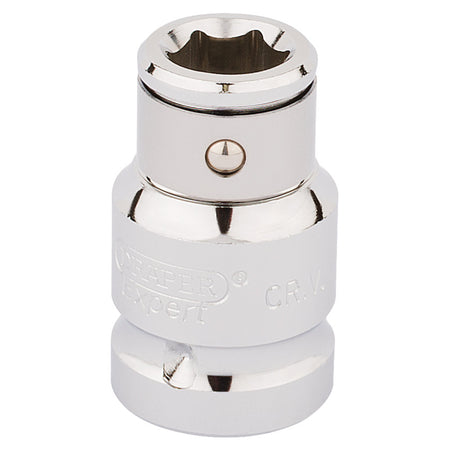 Screwdriver-Bit-Holding-Socket,-1/2"-Sq.-Dr.-x-10mm-Hexagon