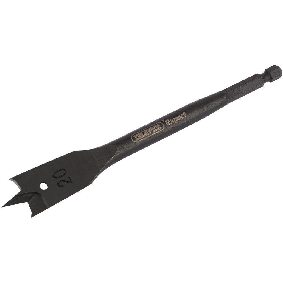 Draper-Expert-Flat-Wood-Bit,-20-x-150mm