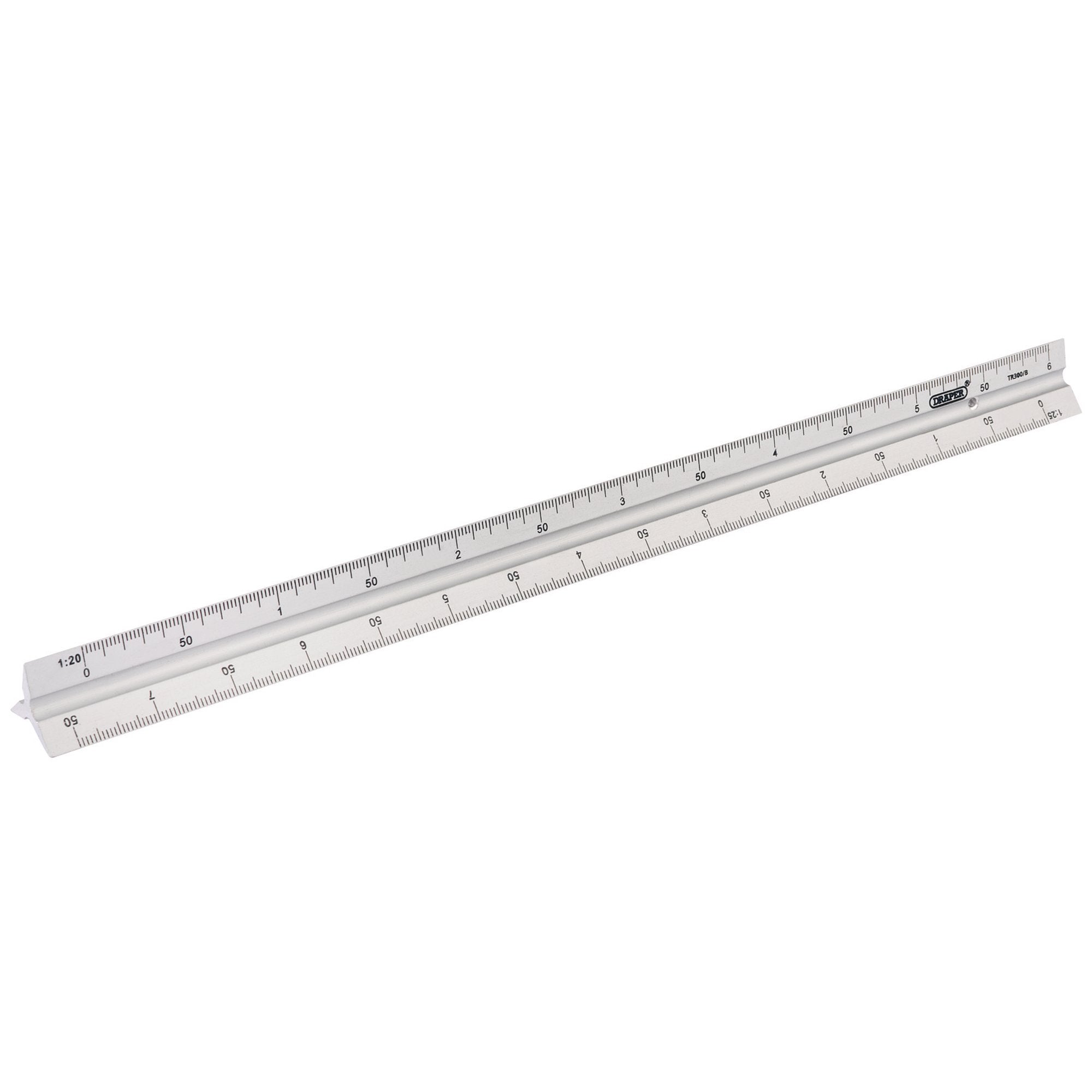 Aluminium-Triangle-Scale-Rule,-300mm