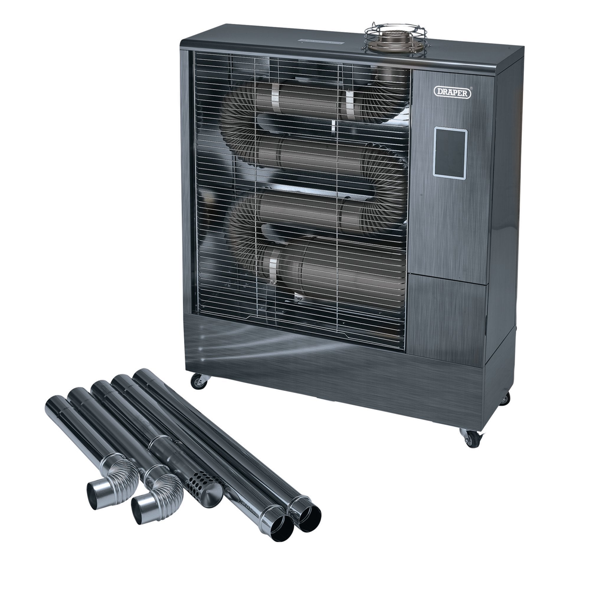 230V-Far-Infrared-Diesel-Heater-with-Flue-Kit,-51,500-BTU/15.1kW