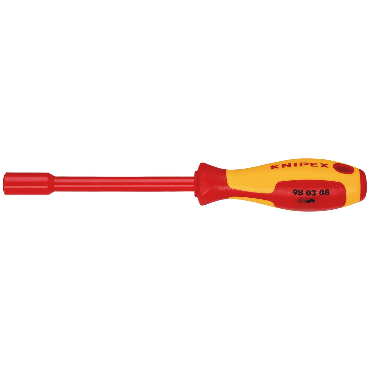 KNIPEX-98-03-08-VDE-Insulated-Nut-Driver,-8.0-x-125mm