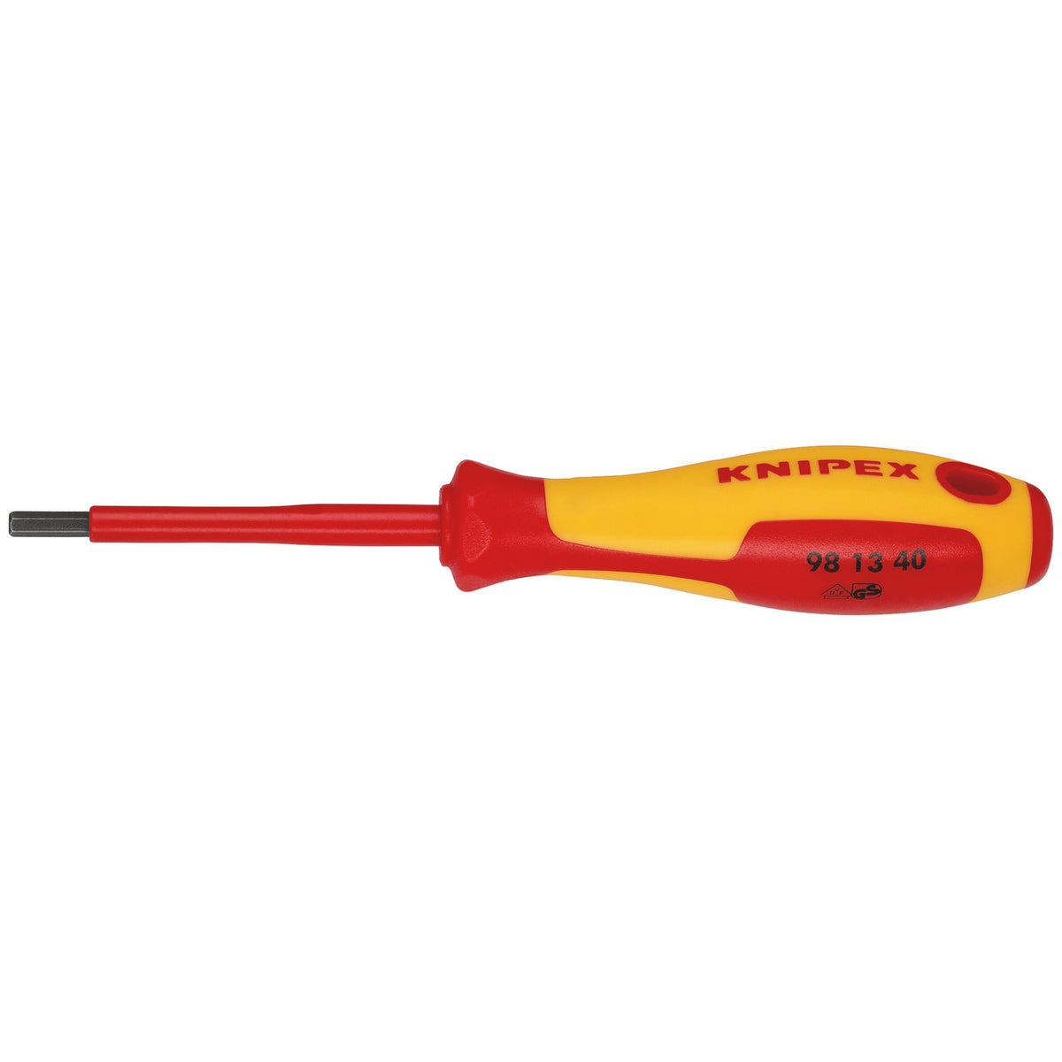 KNIPEX-98-13-40-VDE-Insulated-Hexagon-Screwdriver,-4.0-x-75mm