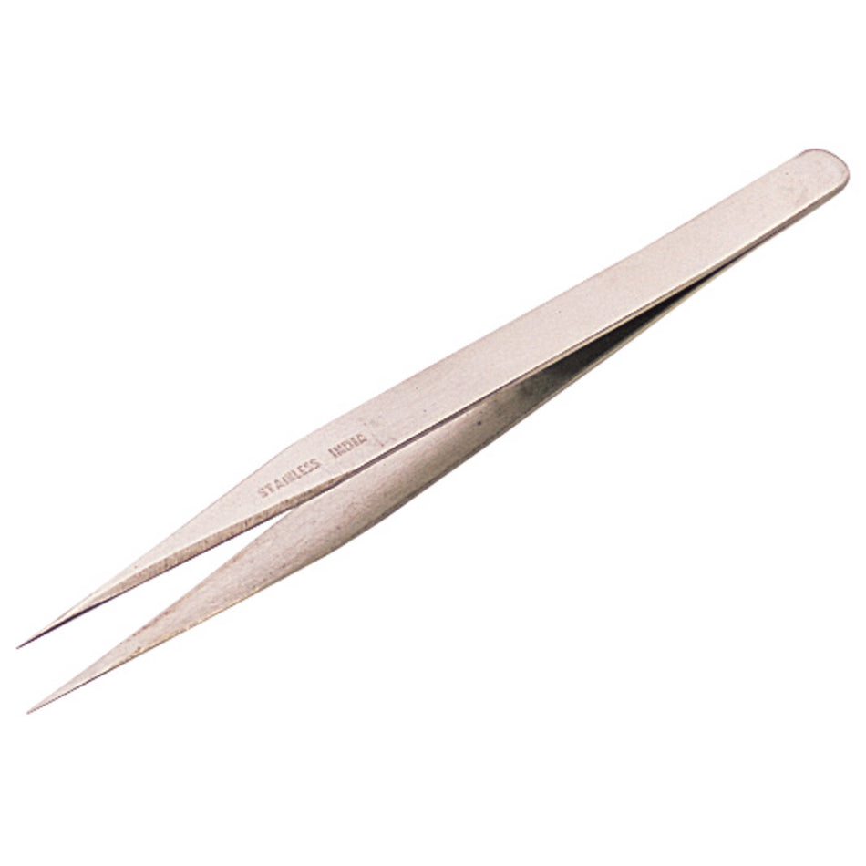 Fine-Point-Straight-Tweezers,-120mm