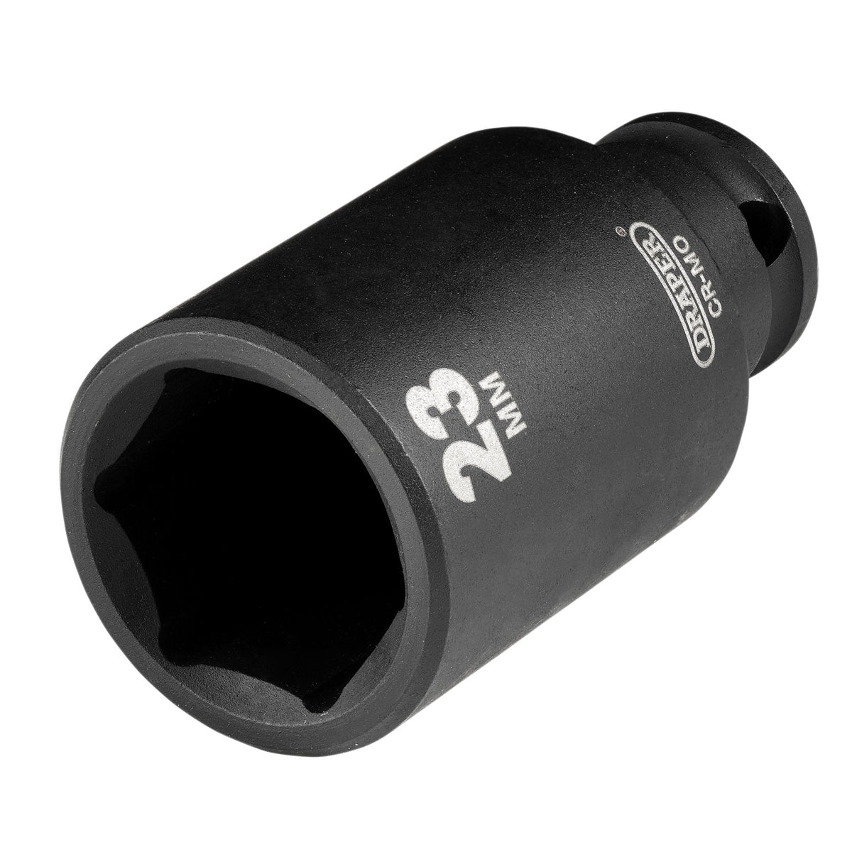 Draper-HI-TORQ®-Metric-Deep-Impact-Socket,-3/8"-Sq.-Dr.,-23mm