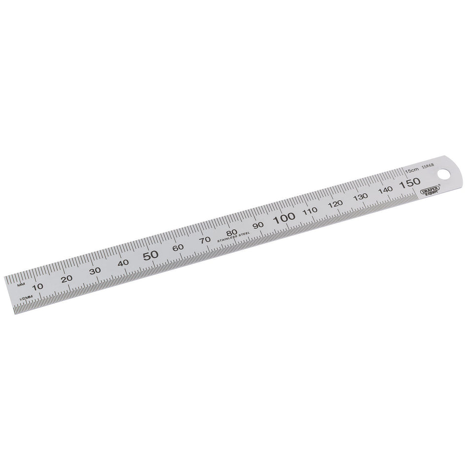 Stainless-Steel-Rule,-150mm/-6"