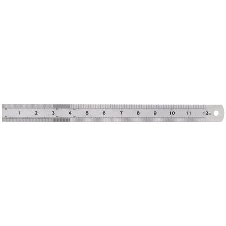 Stainless-Steel-Rule,-300mm,-12"