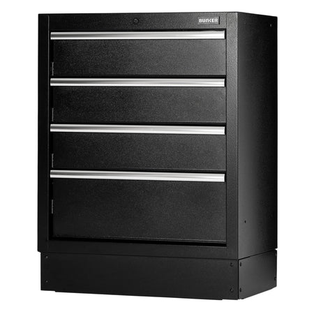 BUNKER®-Modular-Floor-Cabinet,-4-Drawer,-680mm