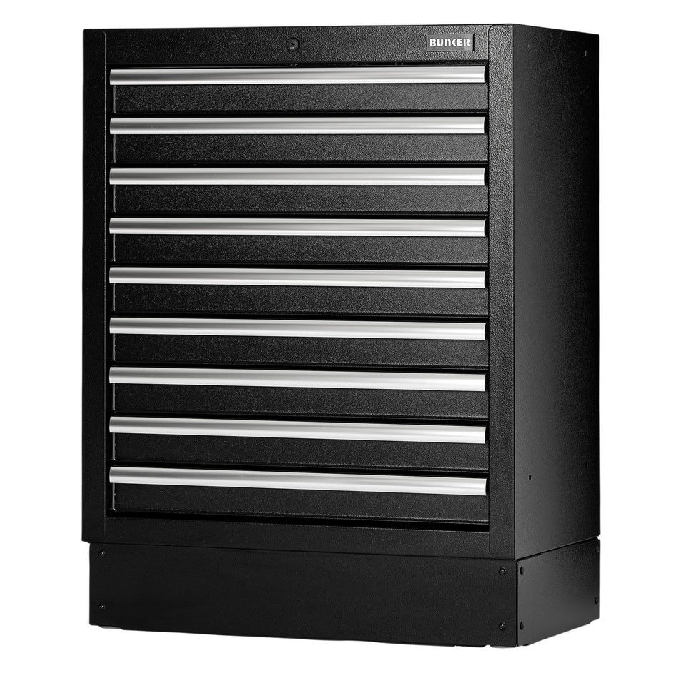 BUNKER®-Modular-Floor-Cabinet,-9-Drawer,-680mm