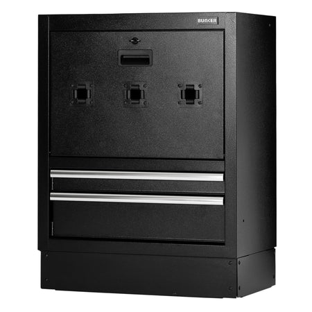 BUNKER®-Modular-Floor-Reel-Cabinet,-2-Drawer,-680mm