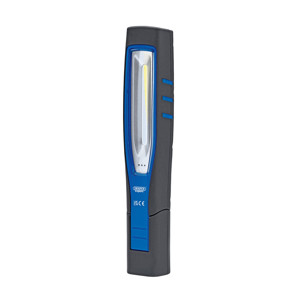 Draper-Expert-COB/SMD-LED-Wireless/USB-Rechargeable-Folding-Inspection-Light,-7.5W,-1000-Lumens,-USB-C-Cable-Supplied