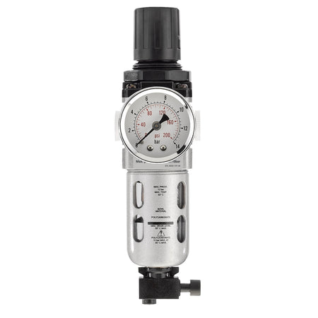 1/4"-BSP-Combined-Filter/Regulator-Unit