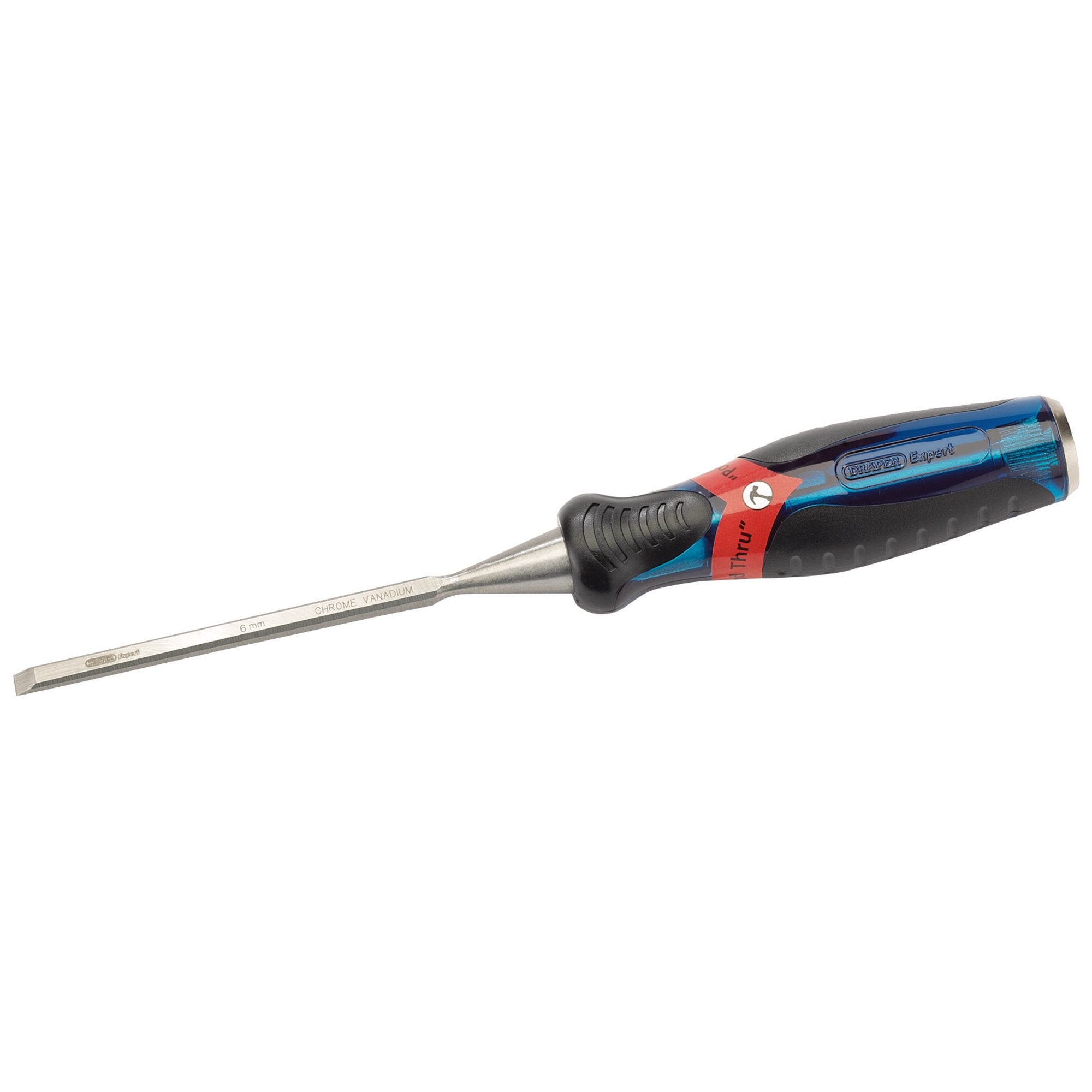 Soft-Grip-'Pound-Thru'-Bevel-Edge-Wood-Chisel,-6-x-140mm