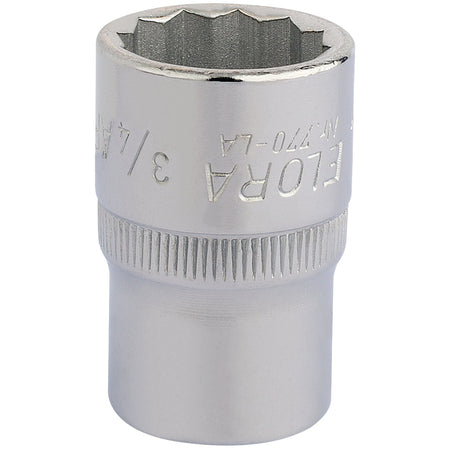 Elora-Bi-Hexagon-Socket,-1/2"-Sq.-Dr.,-3/4"