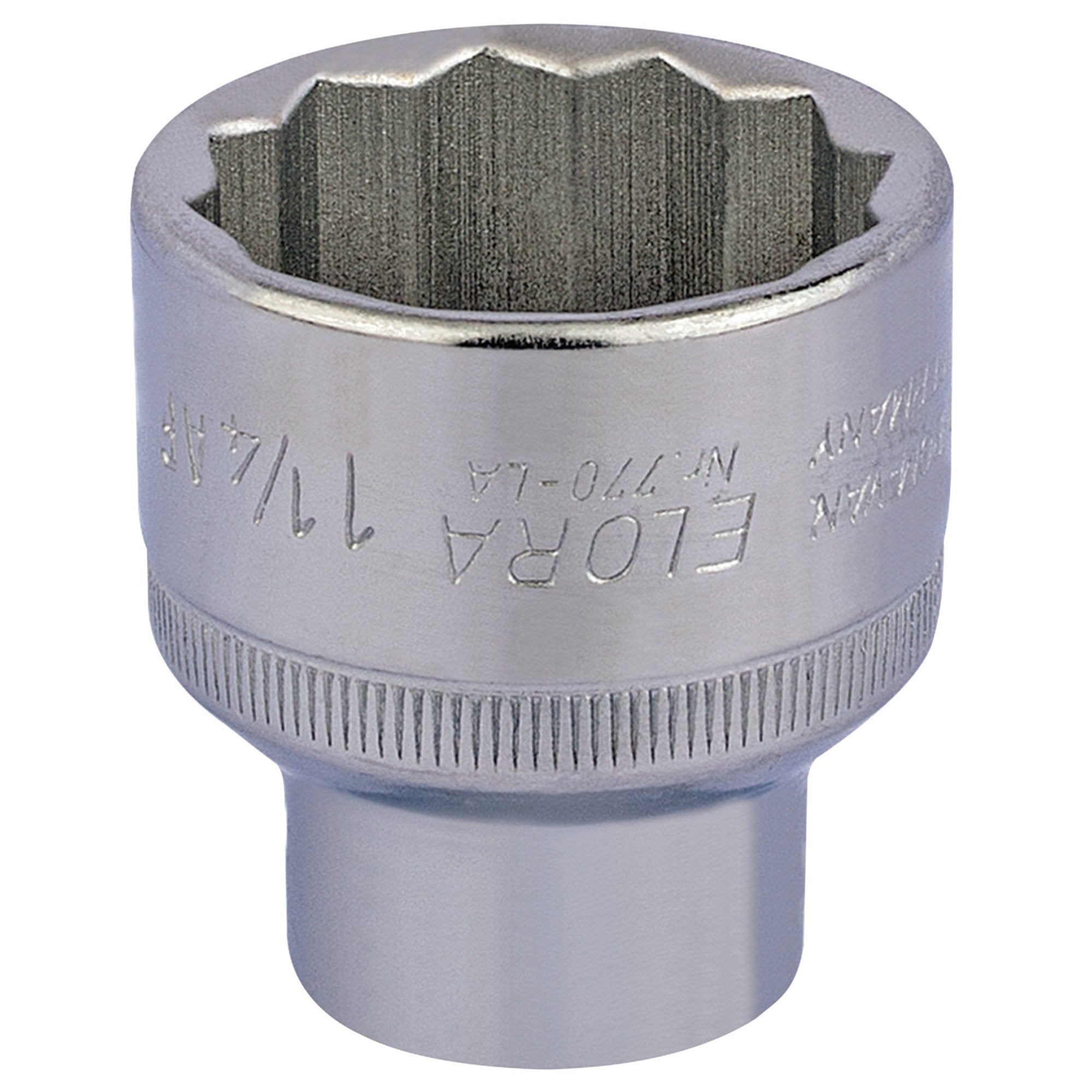 Elora-Bi-Hexagon-Socket,-1/2"-Sq.-Dr.,-1.1/4"