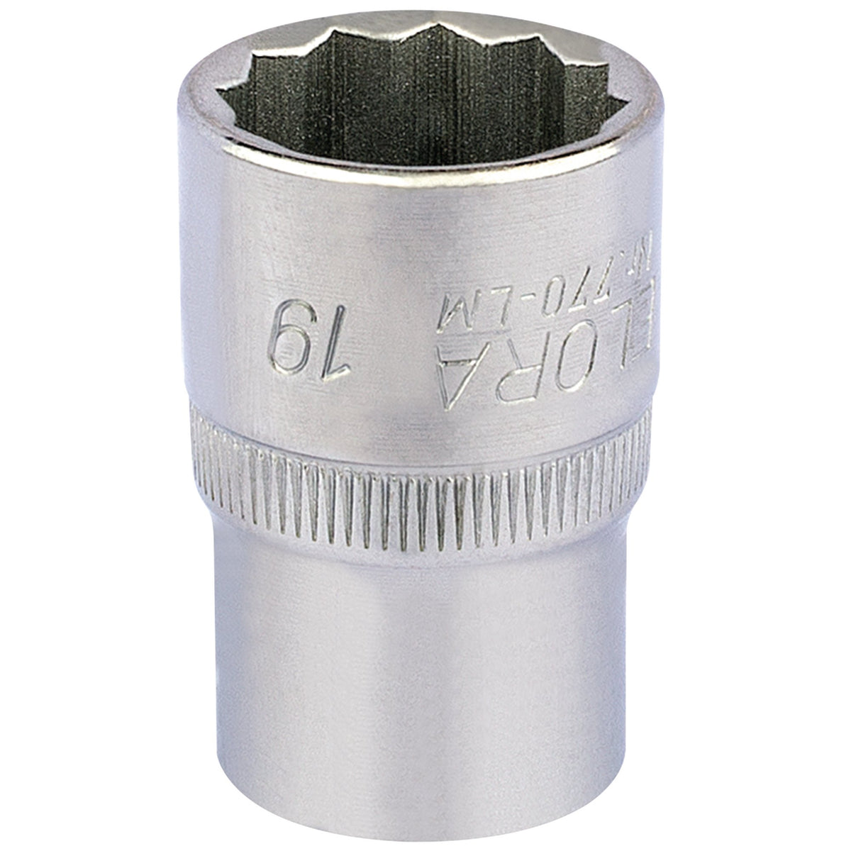 Elora-Bi-Hexagon-Socket,-1/2"-Sq.-Dr.,-19mm