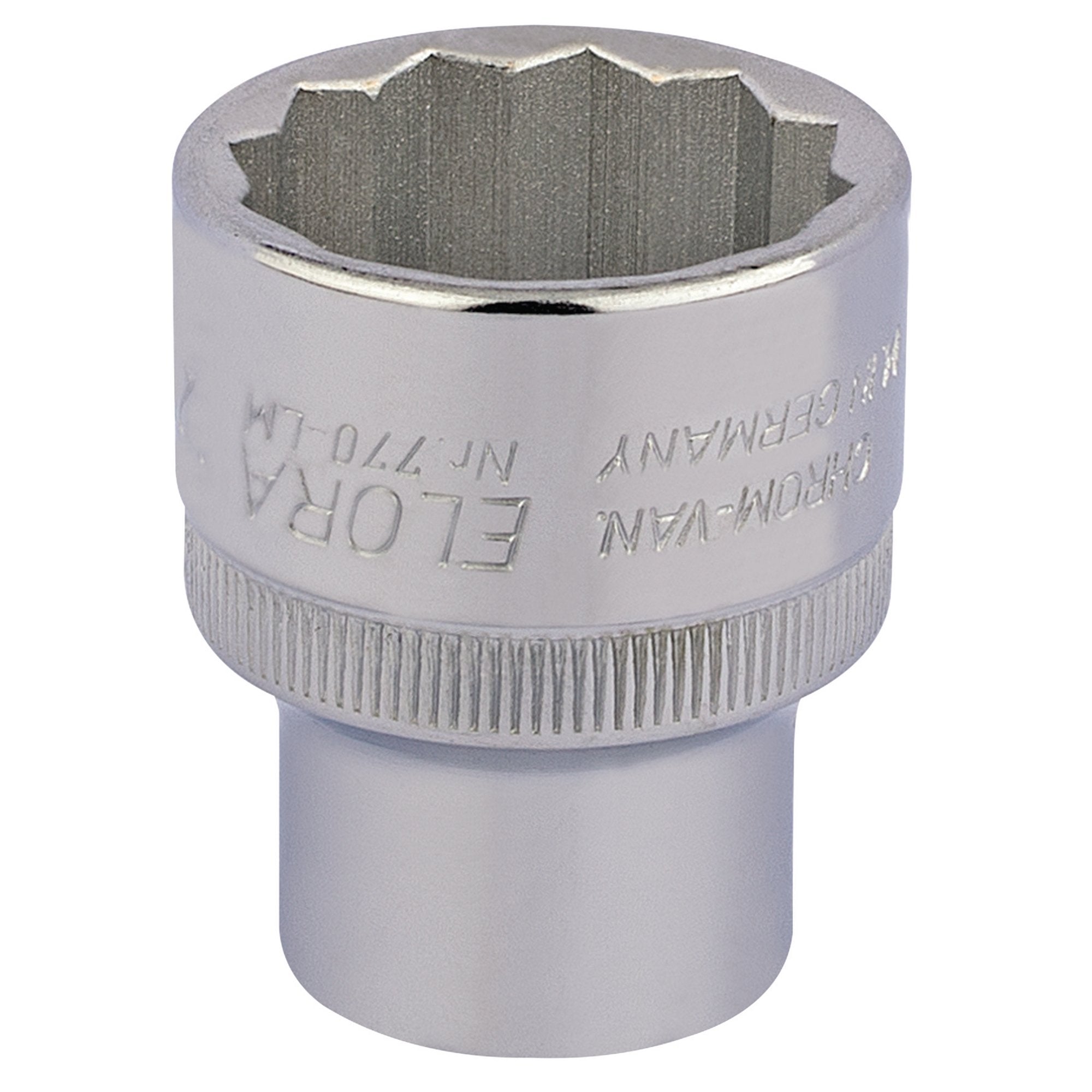 Elora-Bi-Hexagon-Socket,-1/2"-Sq.-Dr.,-27mm