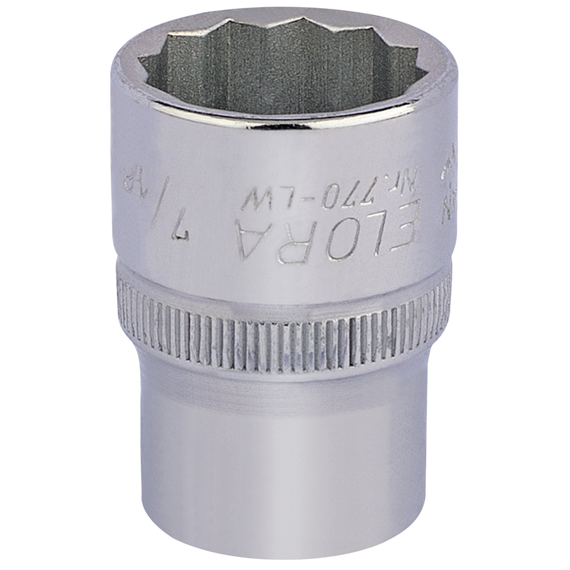 Elora-Whitworth-Bi-Hexagon-Socket,-1/2"-Sq.-Dr.,-7/16"