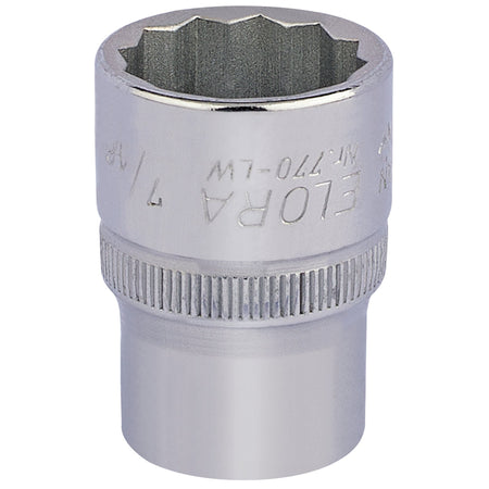 Elora-Whitworth-Bi-Hexagon-Socket,-1/2"-Sq.-Dr.,-7/16"