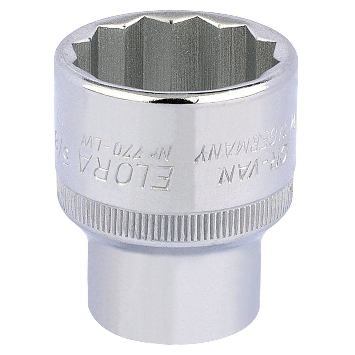 Elora-Whitworth-Bi-Hexagon-Socket,-1/2"-Sq.-Dr.,-5/8"