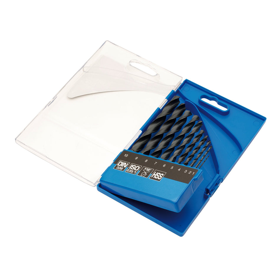 Metric-HSS-Drill-Bit-Set-(10-Piece)