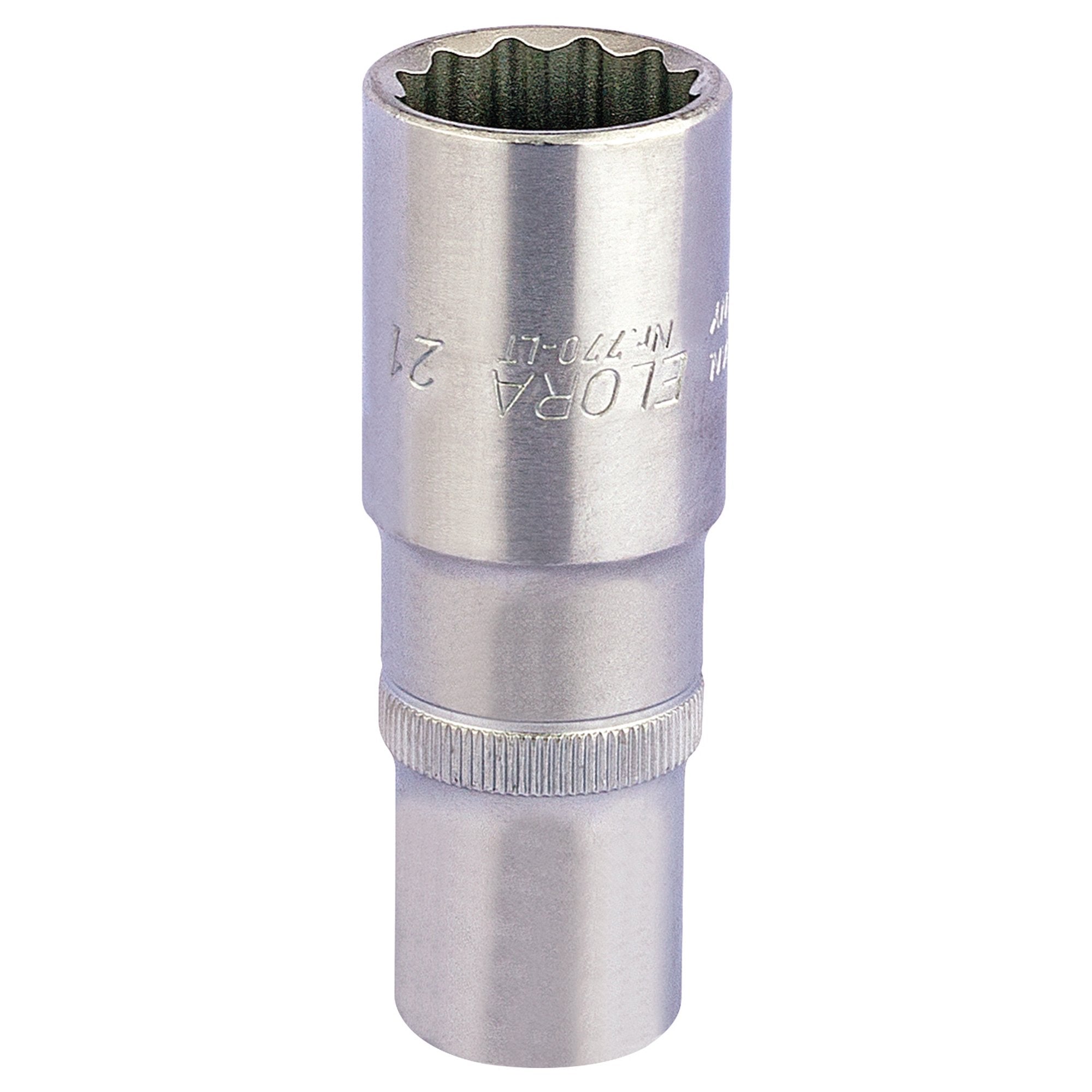 Elora-Deep-Bi-Hexagon-Socket,-1/2"-Sq.-Dr.,-21mm