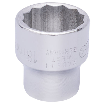 Elora-Bi-Hexagon-Socket,-3/8"-Sq.-Dr.,-18mm