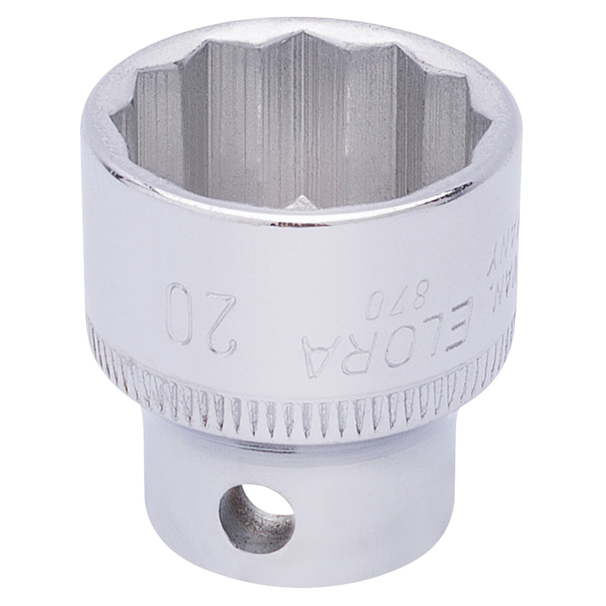 Elora-Bi-Hexagon-Socket,-3/8"-Sq.-Dr.,-20mm