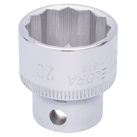 Elora-Bi-Hexagon-Socket,-3/8"-Sq.-Dr.,-20mm