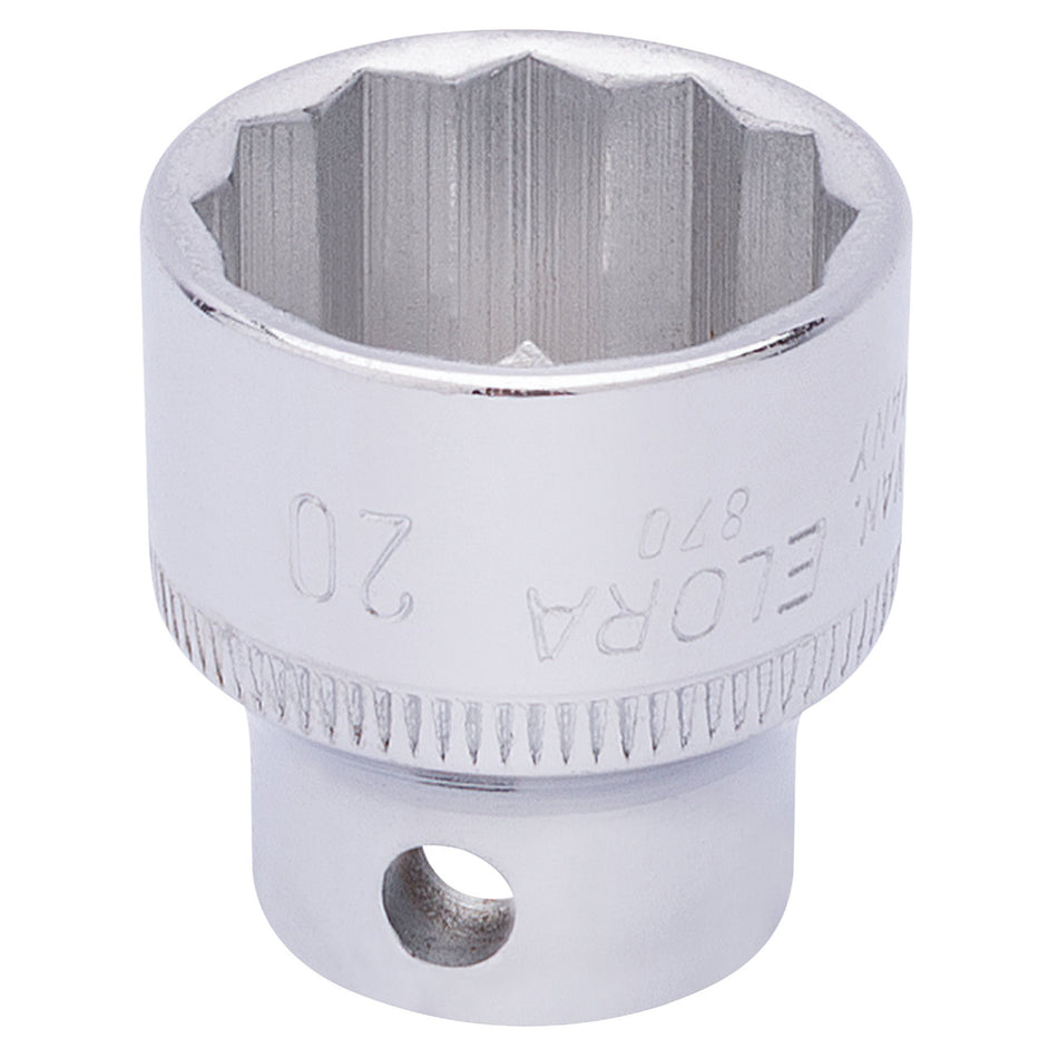 Elora-Bi-Hexagon-Socket,-3/8"-Sq.-Dr.,-20mm