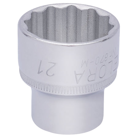 Elora-Bi-Hexagon-Socket,-3/8"-Sq.-Dr.,-21mm