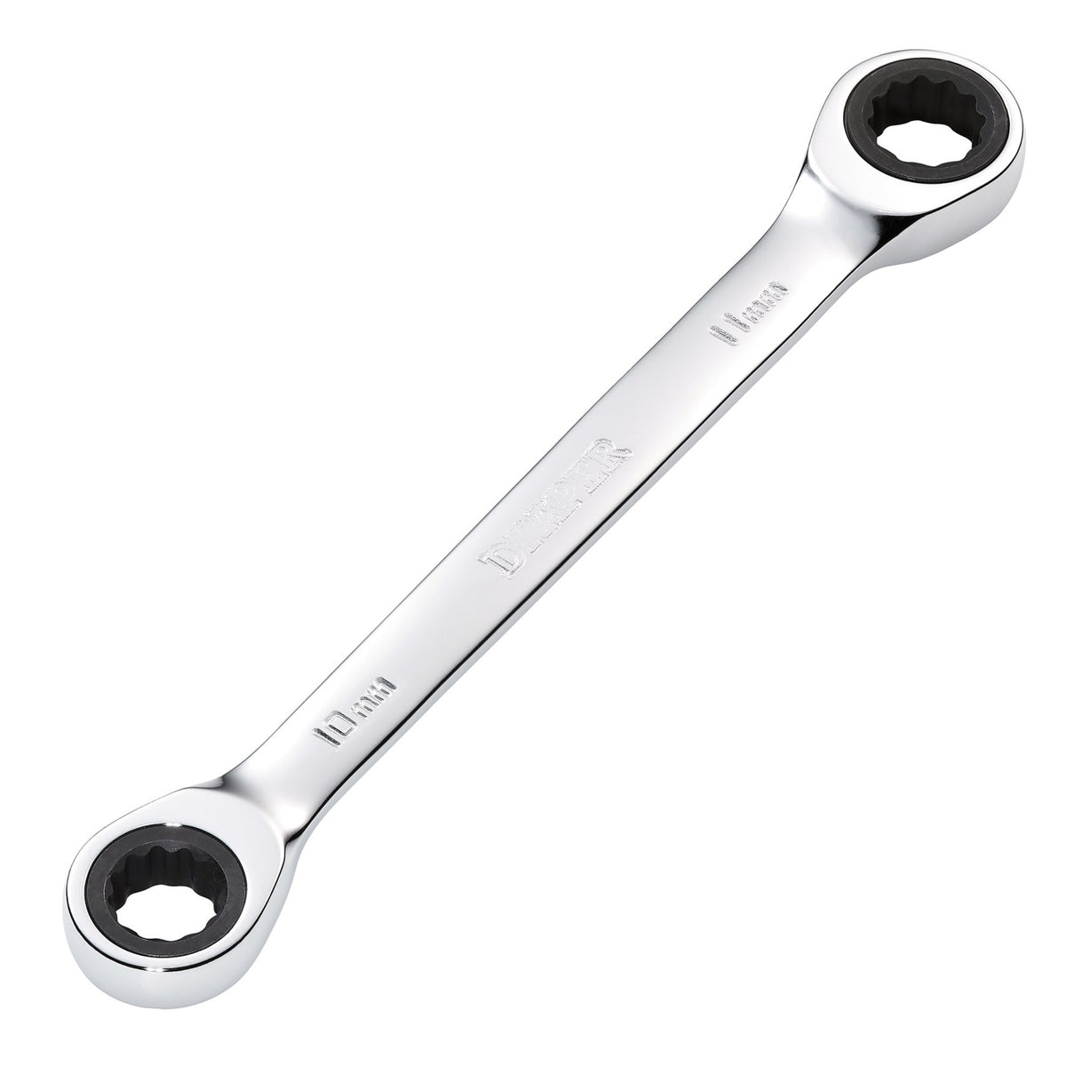 Draper-HI-TORQ®-Metric-Double-Ratchet-Ring-Spanner,-10-x-11mm