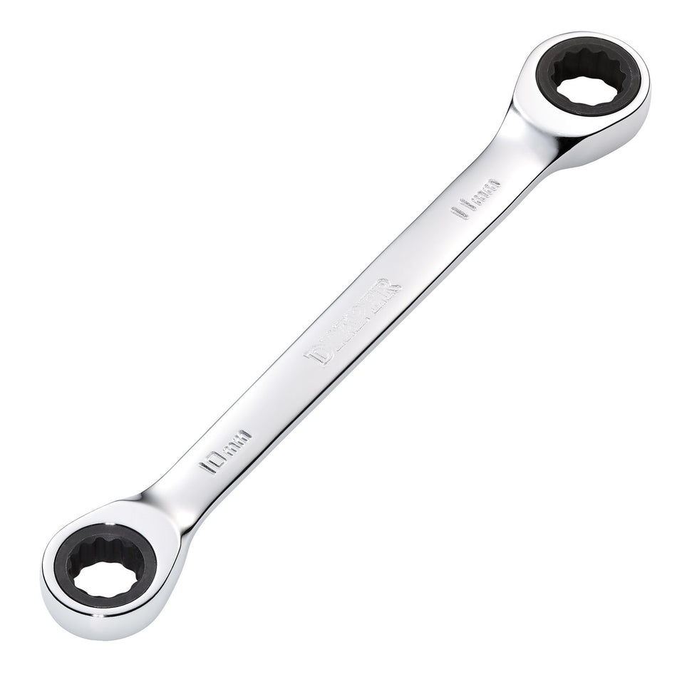 Draper-HI-TORQ®-Metric-Double-Ratchet-Ring-Spanner,-10-x-11mm
