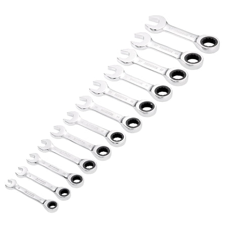 Draper-HI-TORQ®-Metric-Stubby-Ratchet-Combination-Spanner-Set-(12-Piece)