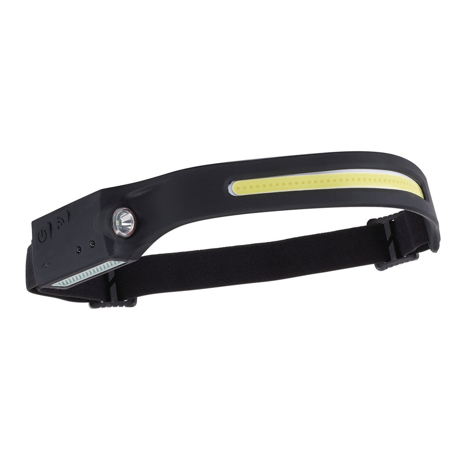 COB-LED-Rechargeable-2-in-1-Head-Torch-with-Wave-Sensor,-3W,-USB-C-Cable-Supplied