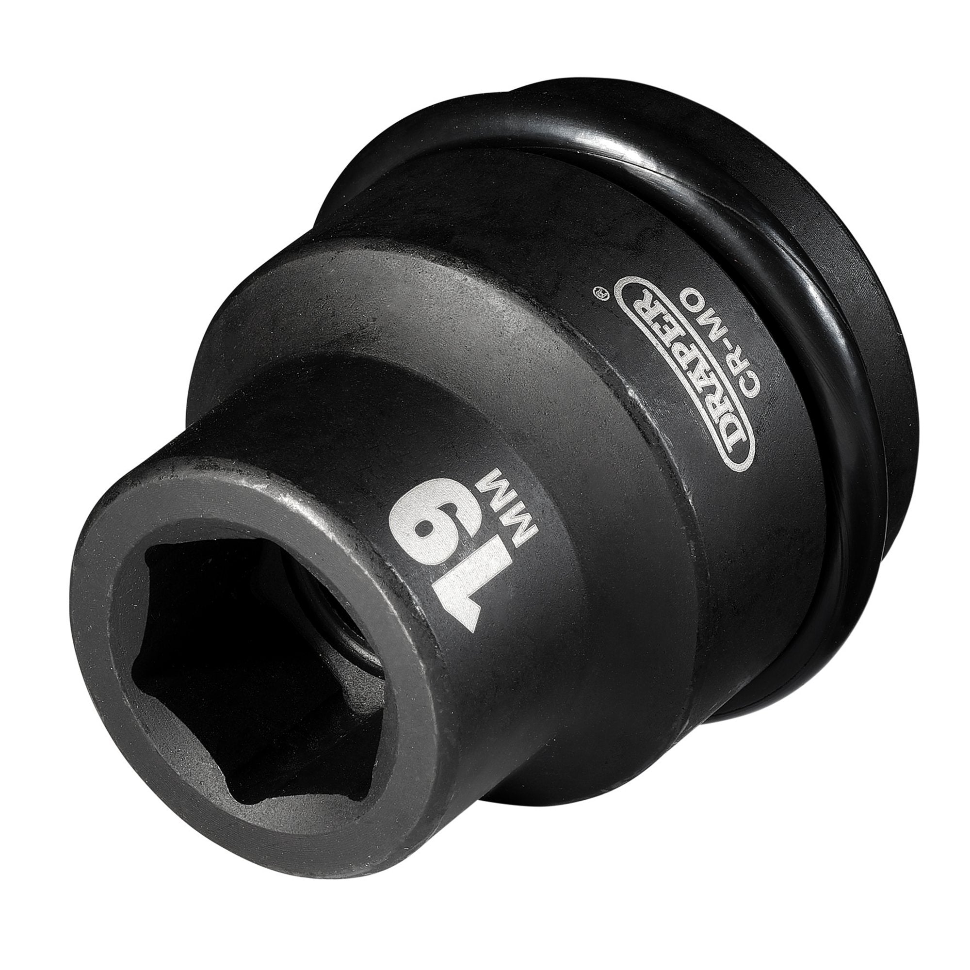 Draper-Hi-TORQ®-Impact-Socket,-3/4"-Sq.-Dr.,-19mm