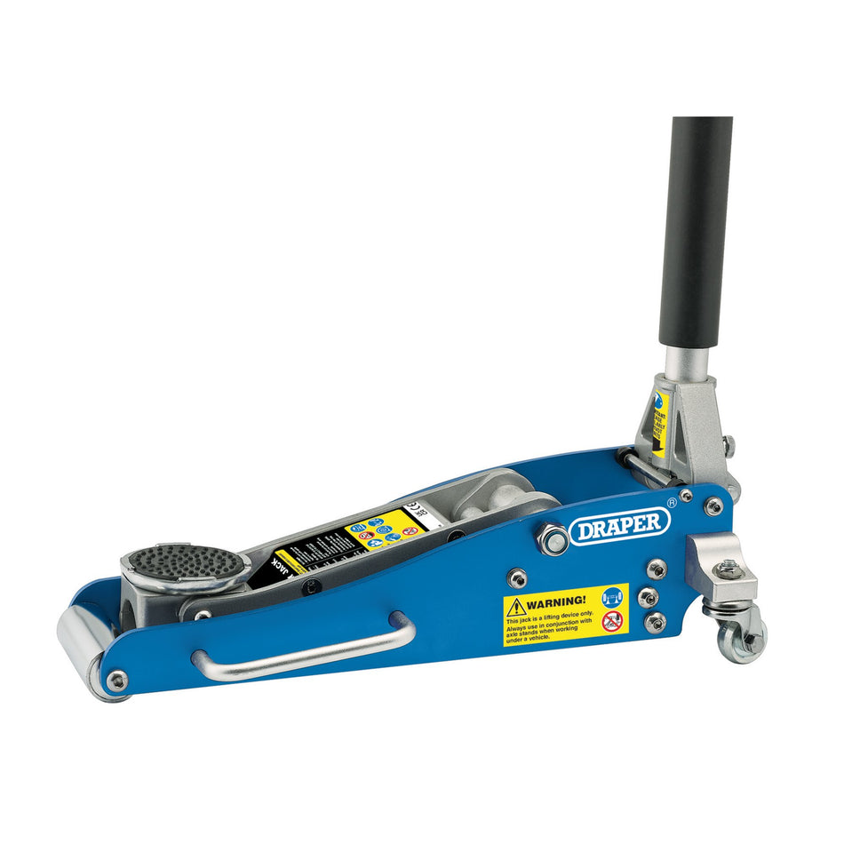 Aluminium-Low-Profile-Trolley-Jack,-1.25-Tonne