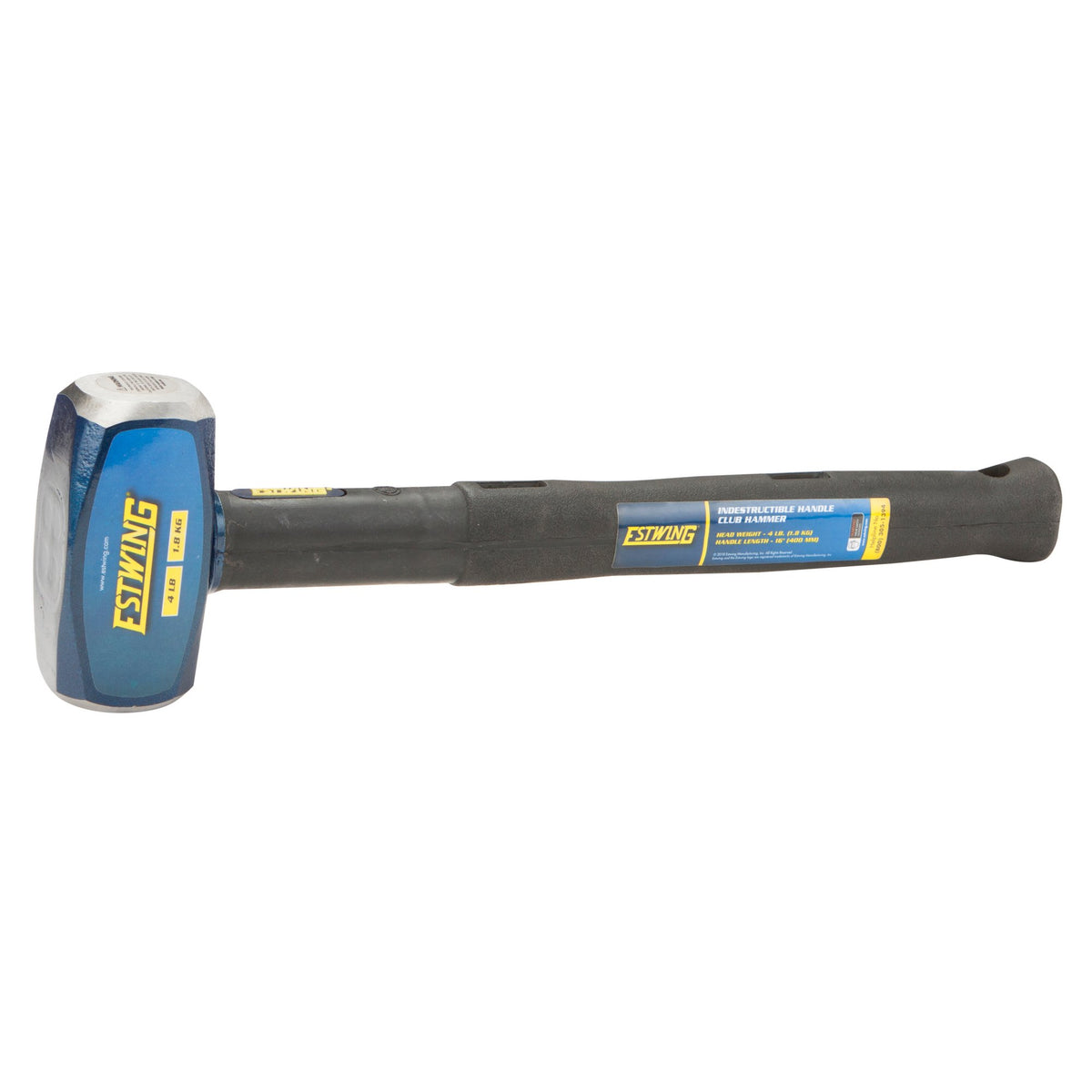 Estwing-Indestructible-Shaft-Club-Hammer,-1.8kg/4lb,-400mm