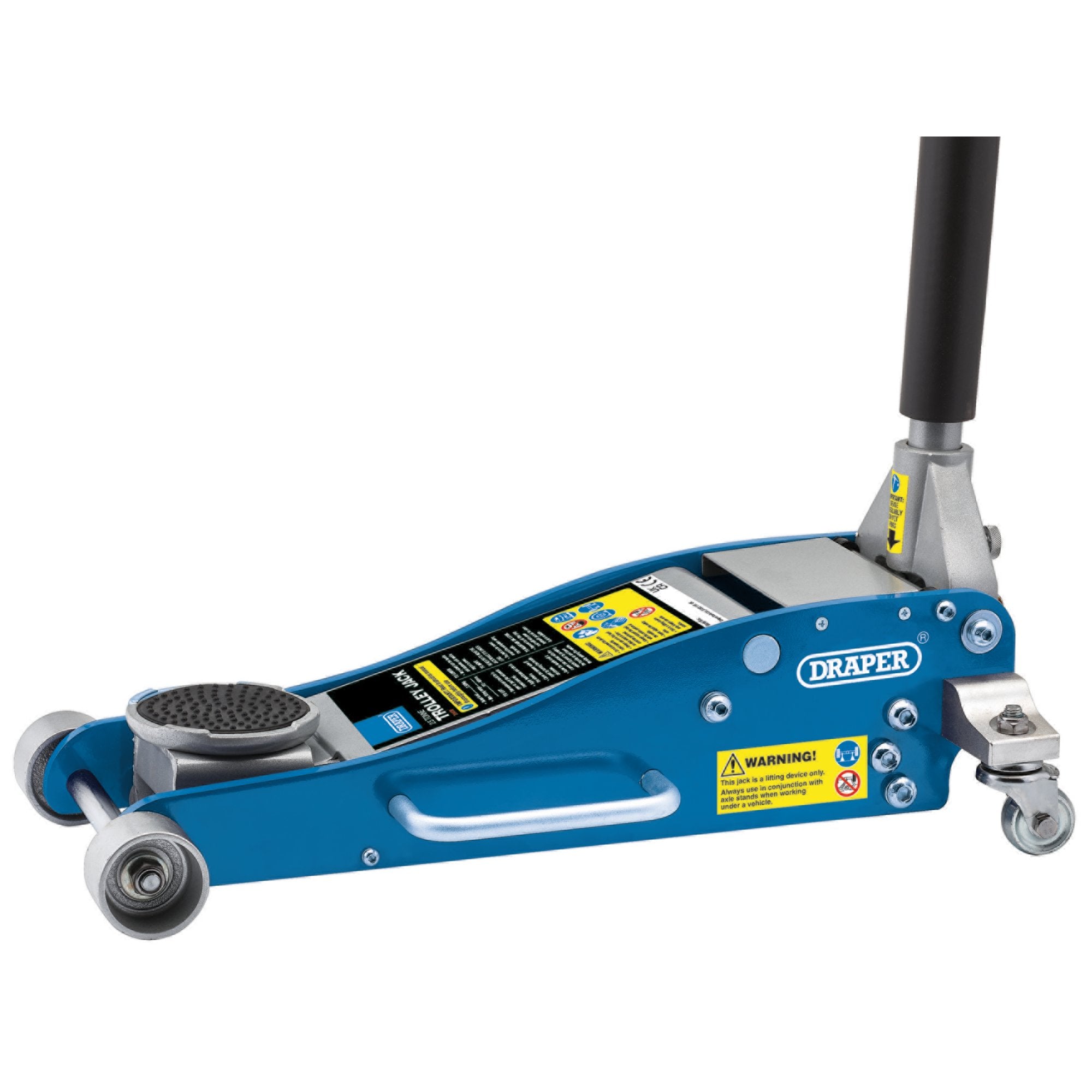 Aluminium-and-Steel-Low-Profile-Trolley-Jack,-2.5-Tonne