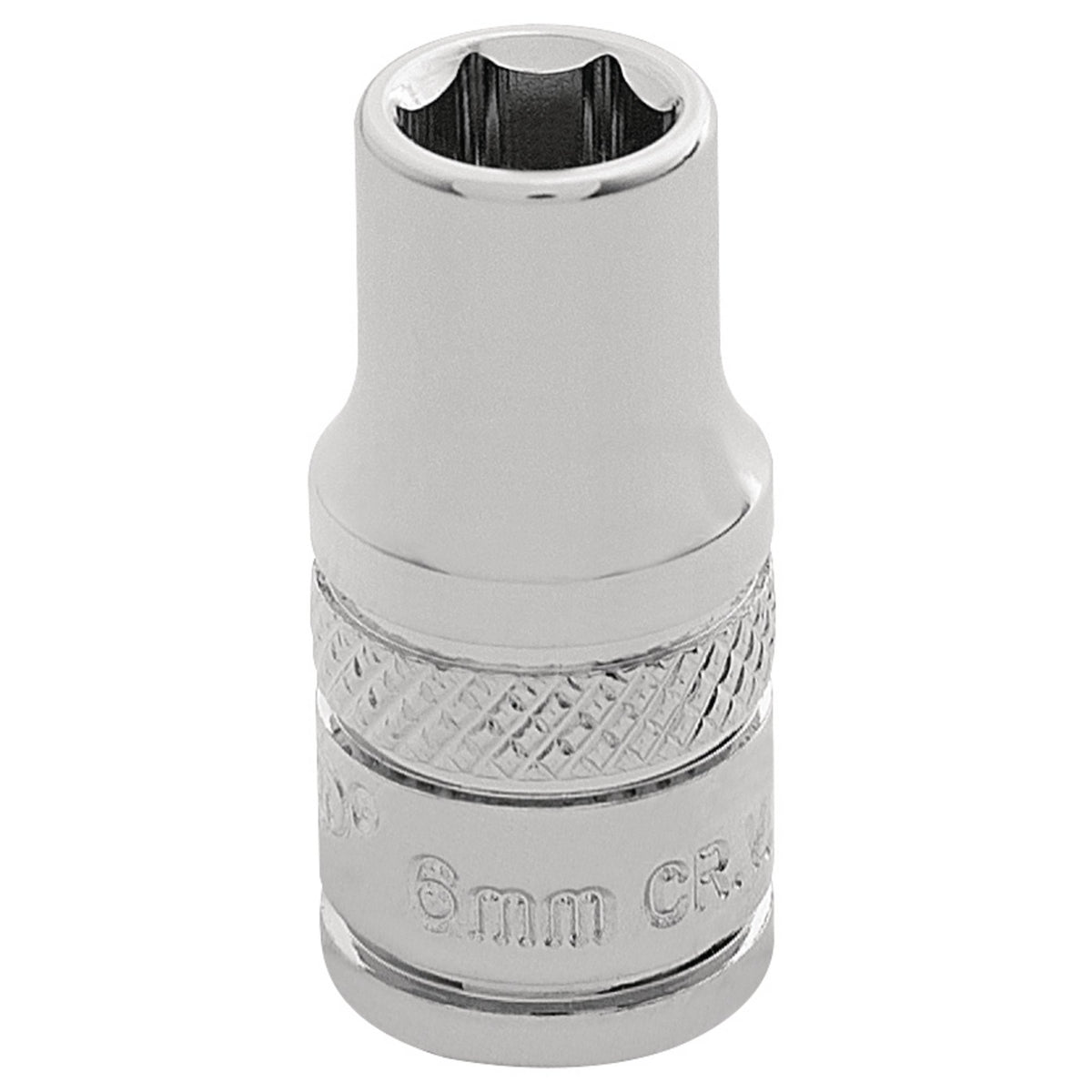 Draper-HI-TORQ®-6-Point-Socket,-1/4"-Sq.-Dr.,-6.0mm