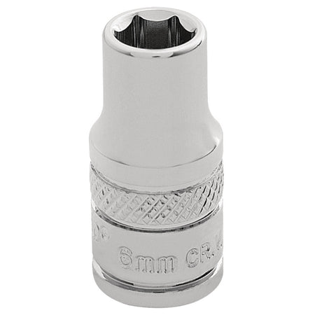 Draper-HI-TORQ®-6-Point-Socket,-1/4"-Sq.-Dr.,-6.0mm