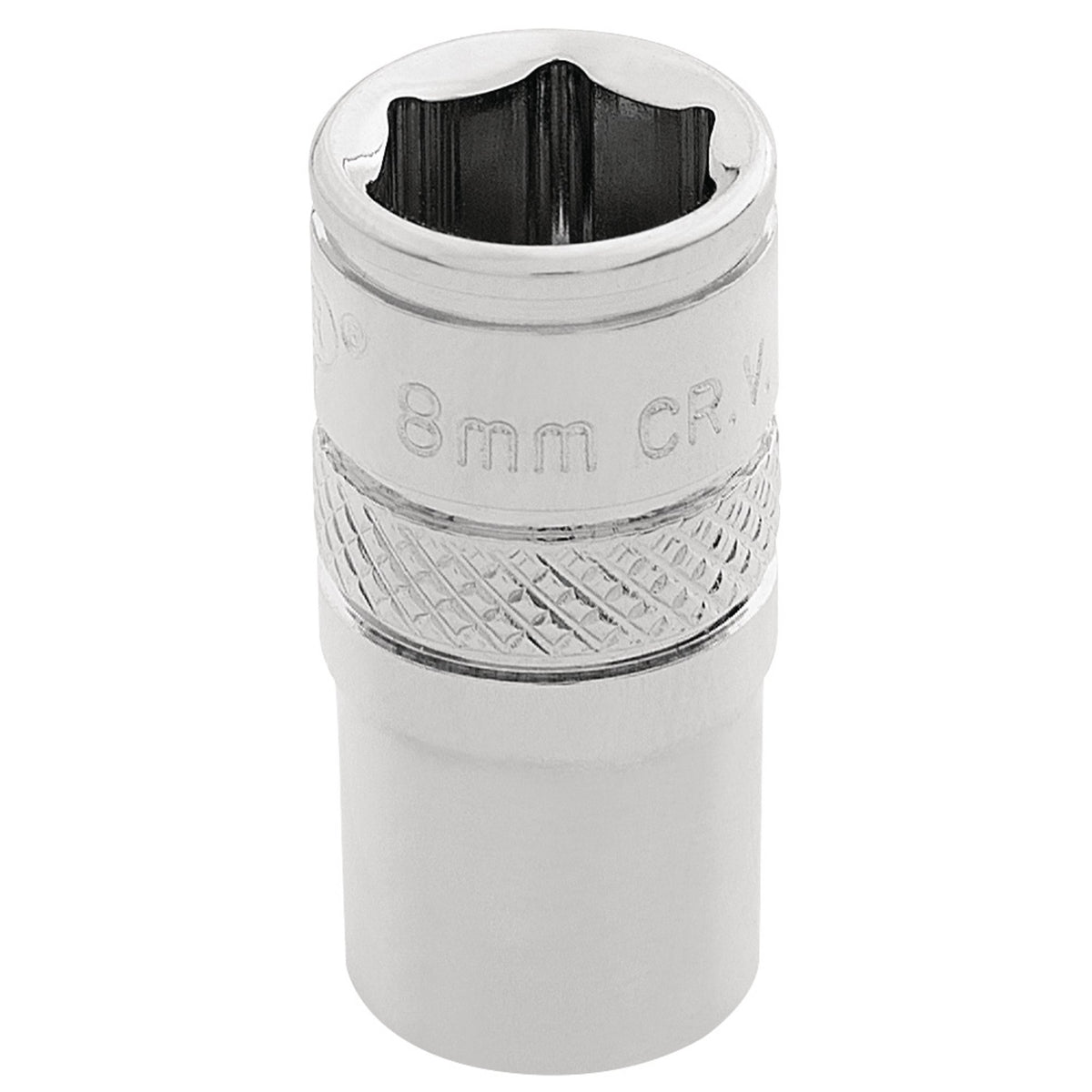 Draper-HI-TORQ®-6-Point-Socket,-1/4"-Sq.-Dr.,-8mm