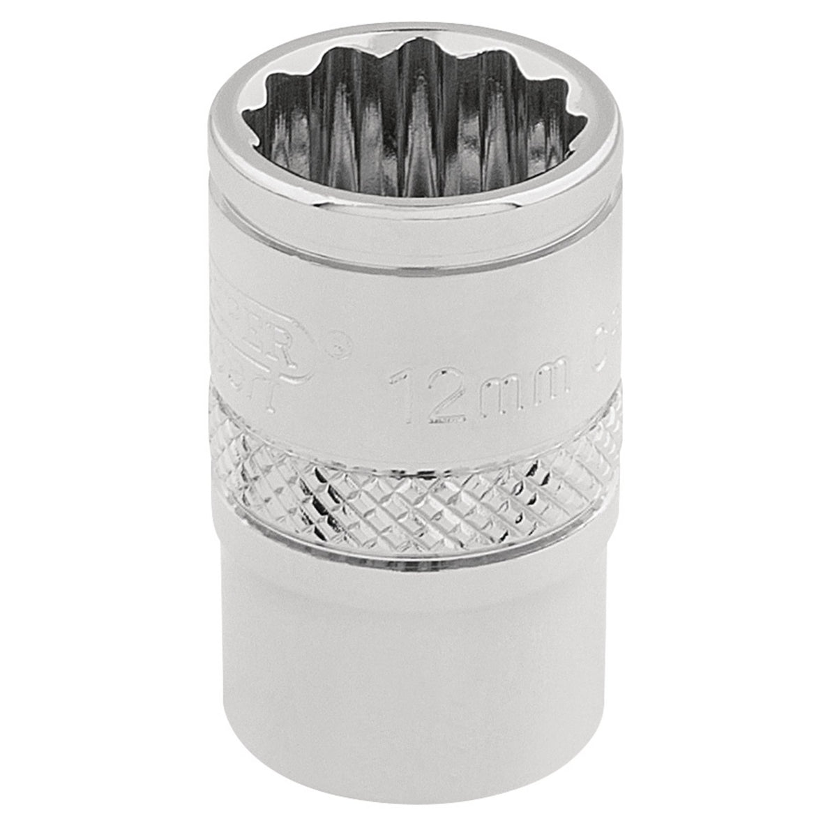 Draper-HI-TORQ®-12-Point-Socket,-3/8"-Sq.-Dr.,-12mm