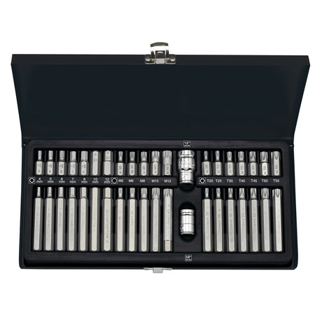 Draper-Expert-TX-STAR®-Hex.-&-Spline-Mechanics-Bit-Set,-3/8,-1/2"-Sq.-Dr.-(40-Piece)