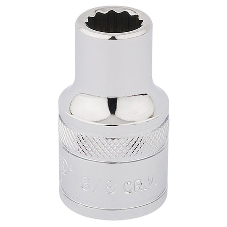 Draper-HI-TORQ®-12-Point-Socket,-1/2"-Sq.-Dr.,-3/8"