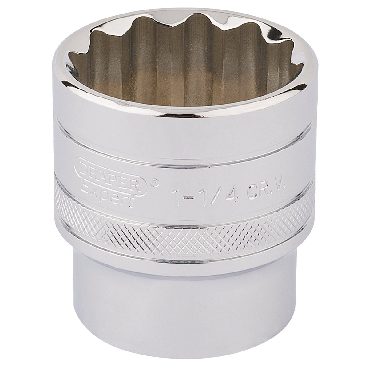 Draper-HI-TORQ®-12-Point-Socket,-1/2"-Sq.-Dr.,-1.1/4"