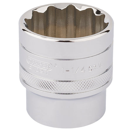 Draper-HI-TORQ®-12-Point-Socket,-1/2"-Sq.-Dr.,-1.1/4"