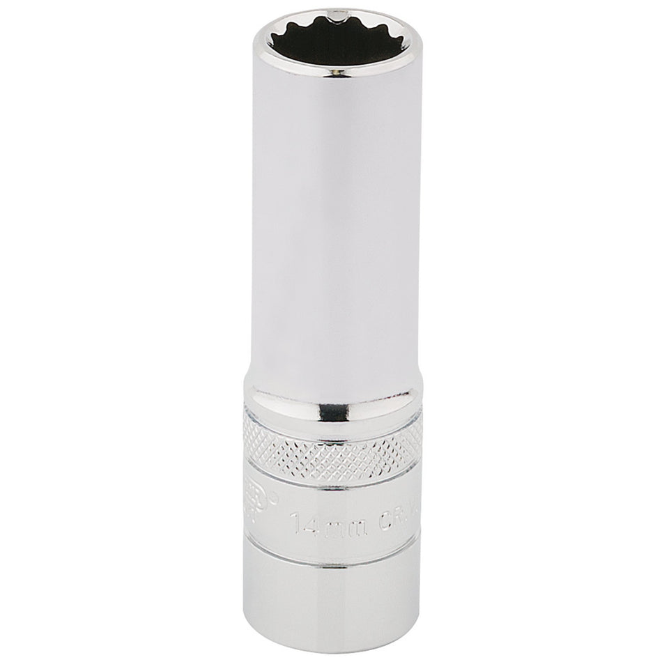 Draper-HI-TORQ®-12-Point-Deep-Socket,-1/2"-Sq.-Dr.,-14mm